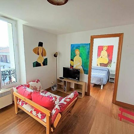 Bonito Estudio Reformado 1 Dormitorio 3 Personas Hendaye Luaran gambar